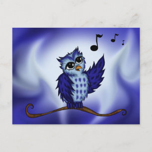 Carte Postale Chanter Owl