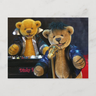 Carte Postale Chanteur Dinky Bears
