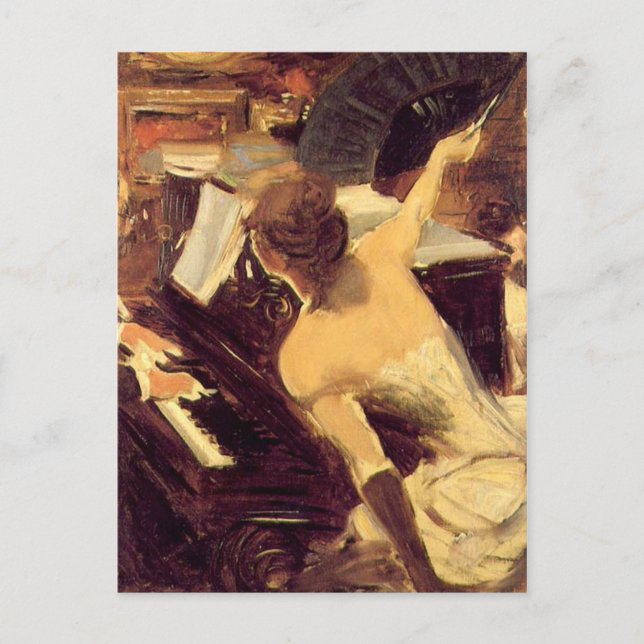 Carte Postale Chanteur Mondana - Boldini (Devant)
