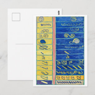 Carte Postale Chaos primitif 13 Hilma af Klint