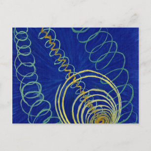 Carte Postale Chaos Primordial par Hilma af Klint