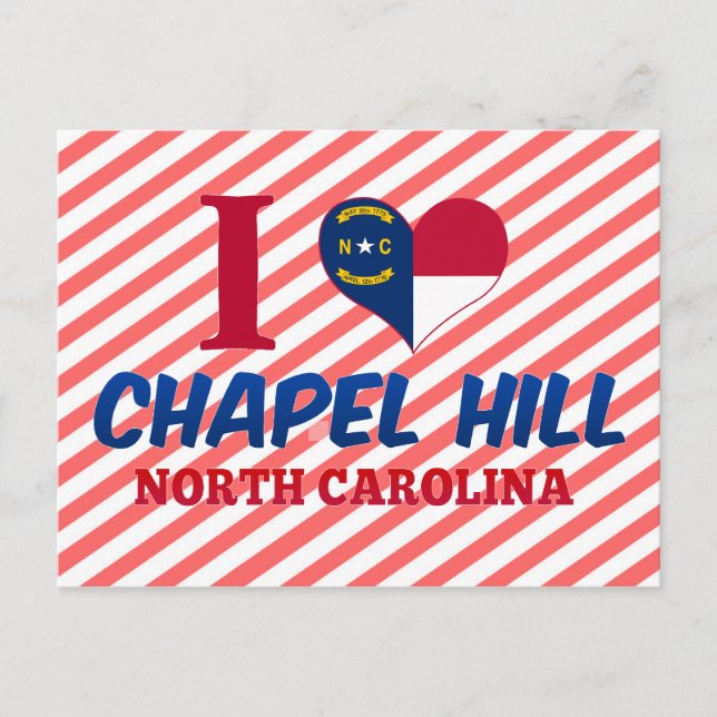 Carte Postale Chapel Hill, Caroline du Nord (Devant)