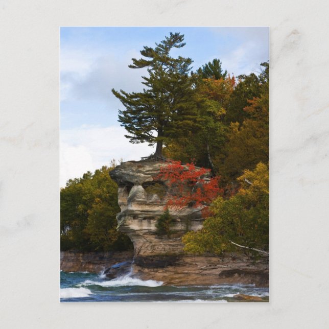 Carte Postale Chapel Rock En Automne (Devant)