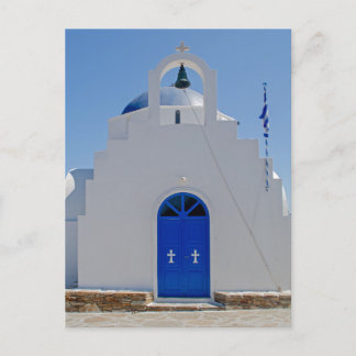Carte Postale Chapelle Bleue et Blanche d'Antiparos