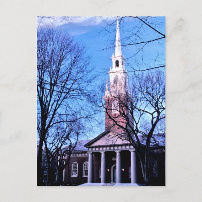 Carte Postale Chapelle commémorative de Harvard (Devant)