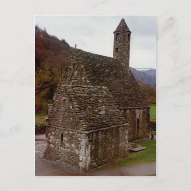 Carte Postale Chapelle de St. Kevin, Glendalough, Irlande (Devant)