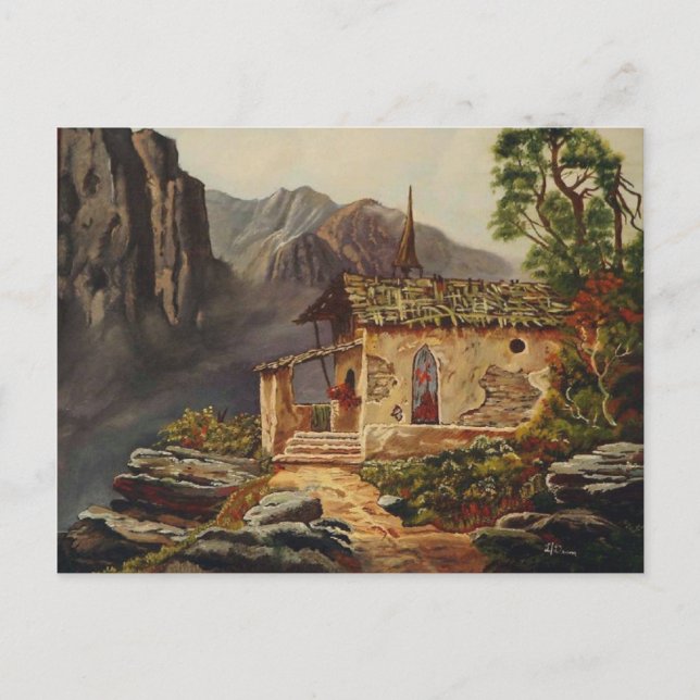 Carte Postale Chapelle des montagnes (Devant)