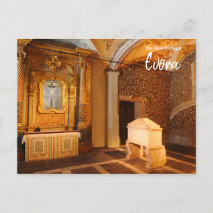 Carte Postale Chapelle des os - Evora - Le vrai Portugal