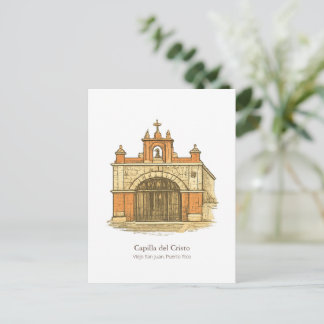 Carte Postale Chapelle du Christ – Vieux San Juan