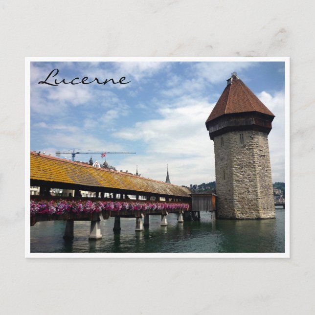 Carte Postale chapelle pont bleu (Devant)