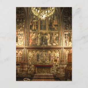 Carte Postale Chapelle Saint-Venceslas Cathédrale Saint-Vitus Pr