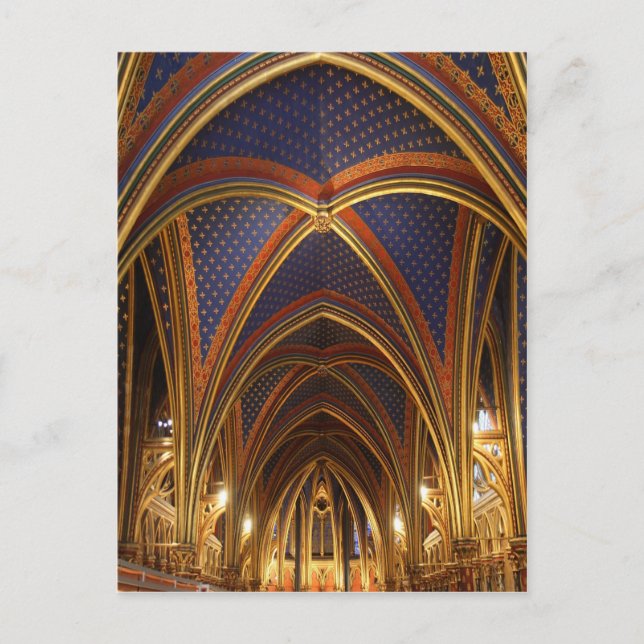 Carte Postale Chapelle Sainte Paris (Devant)