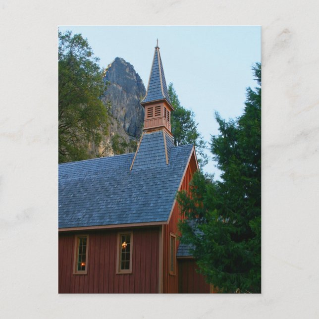 Carte Postale Chapelle Yosemite (Devant)
