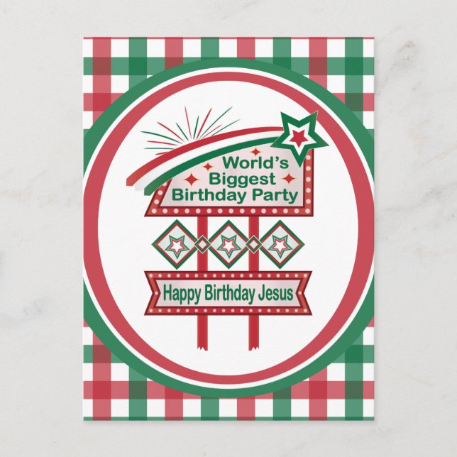 Carte Postale Chapiteau de la plus grande fête d'anniversaire du (Devant)