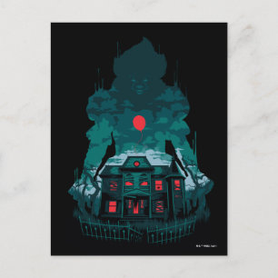 Carte Postale Chapitre 2 Pennywise et la maison