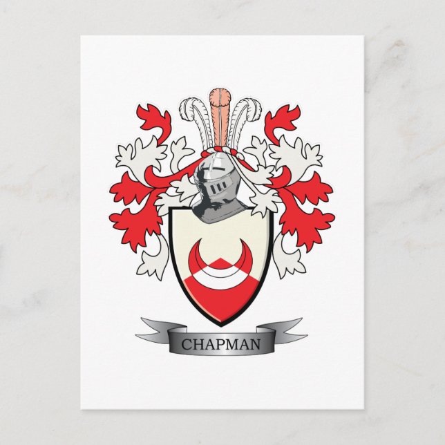Carte Postale Chapman Armoiries (Devant)