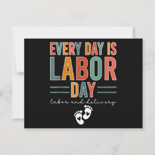 Carte Postale Chaque Jour Est Fête Du Travail T-shirt Travail Et