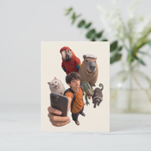 Carte Postale Chaque selfie est une rencontre magique
