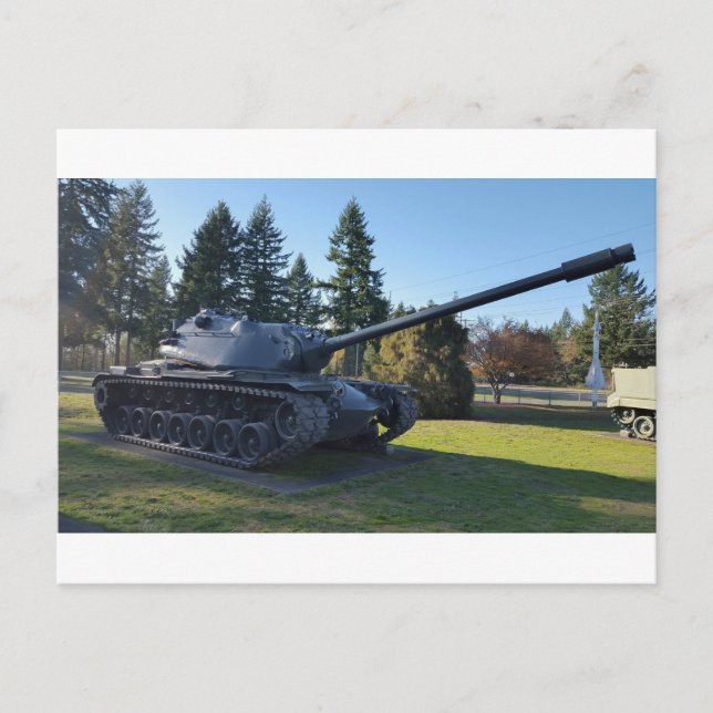 Carte Postale Char militaire historique M48 Patton Tank  (Devant)