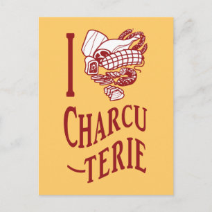 Carte Postale Charcuterie