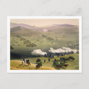 Carte Postale Charge de la brigade de cavalerie légère, 25 octob