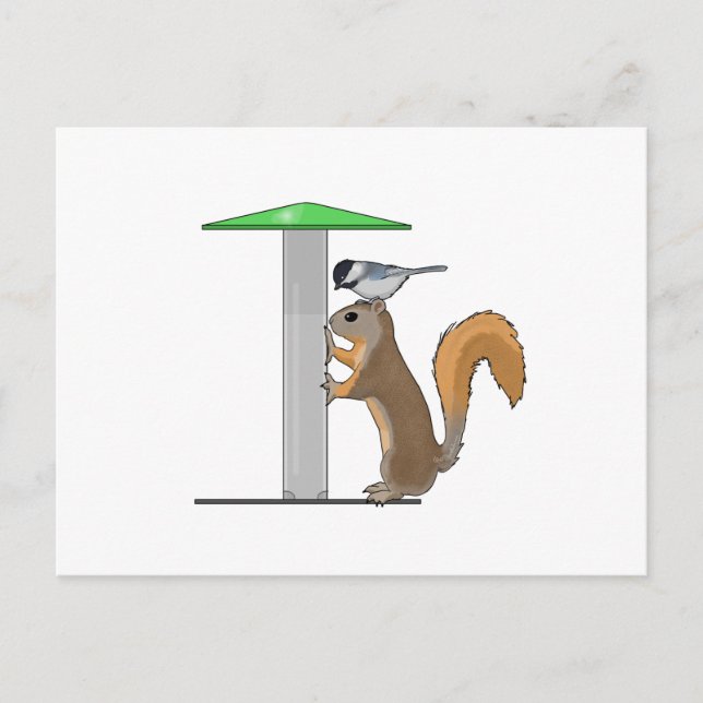 Carte Postale Chargeur d'oiseaux vide (Devant)