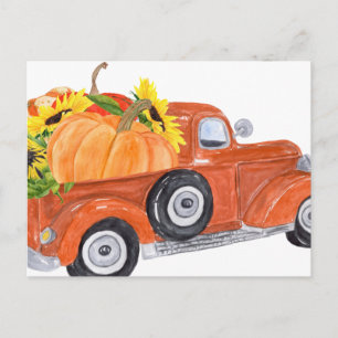 Carte Postale Chariot d'automne 1