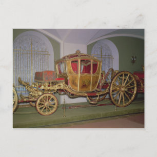 Carte Postale Chariot de Berlin de l'impératrice Catherine II