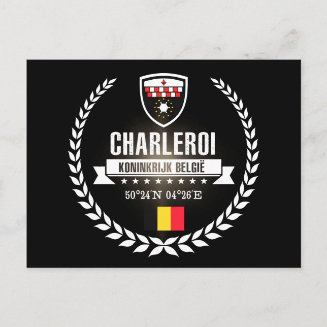 Carte Postale Charleroi (Devant)
