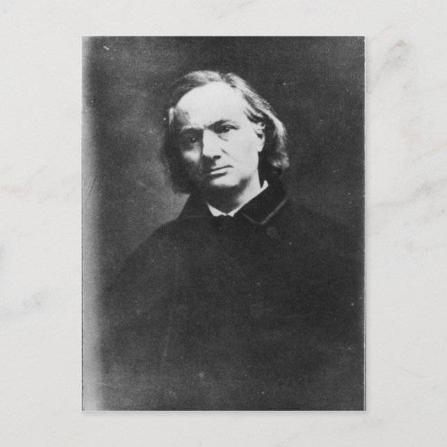 Carte Postale Charles Baudelaire (Devant)