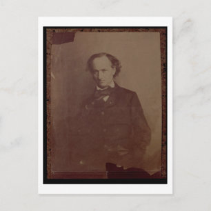 Carte Postale Charles Baudelaire (1820-1867), poète français, po