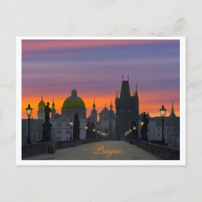 Carte postale Charles Bridge (Devant)
