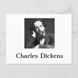 Carte postale Charles Dickens