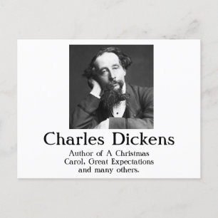 Carte postale Charles Dickens
