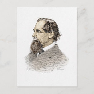 Carte Postale Charles Dickens