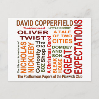 Carte Postale Charles Dickens