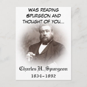 Carte Postale Charles Haddon Spurgeon Postcard