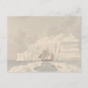 Carte Postale Charles Hamilton Smith.- Iceberg dans la baie de B