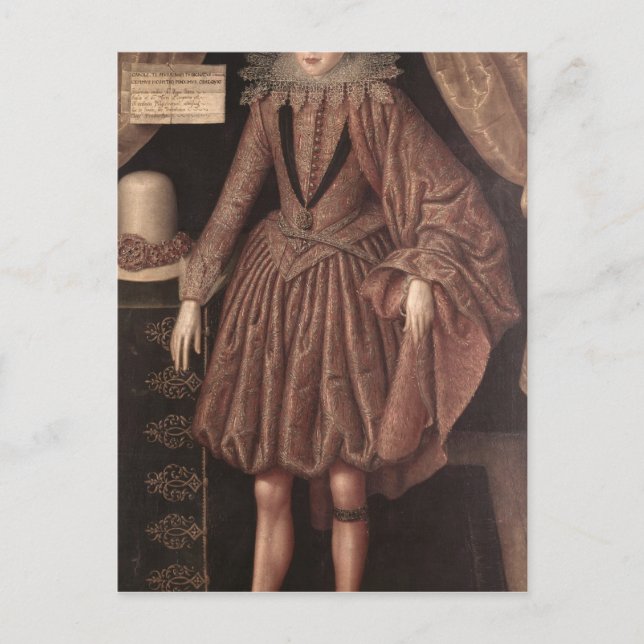 Carte Postale Charles I, Prince de Galles, c.1612-13 (Devant)