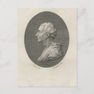 Carte Postale Charles Louis de Secondat, Baron de Montesquieu