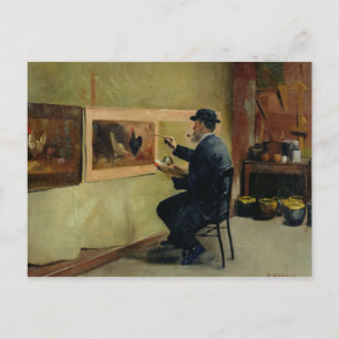 Carte Postale Charles Philippe Gevens, beau-père de l'artiste