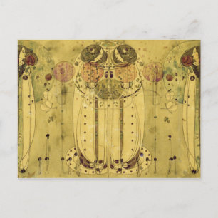 Carte Postale Charles Rennie Mackintosh - La Wassail