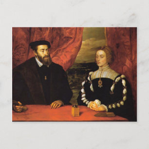 Carte Postale Charles V, Empress Isabella par Peter Rubens