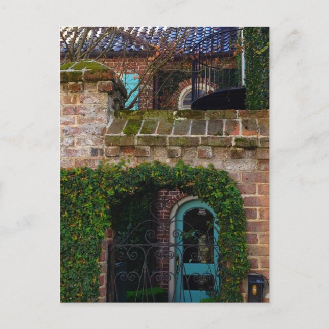 Carte Postale Charleston Architecture - Ivy & Fer (Devant)