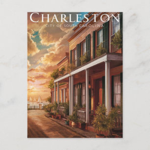 Carte Postale Charleston, Caroline du Sud