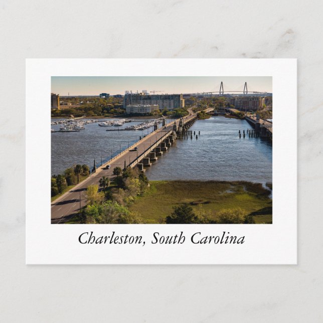 Carte Postale Charleston Caroline du Sud (Devant)