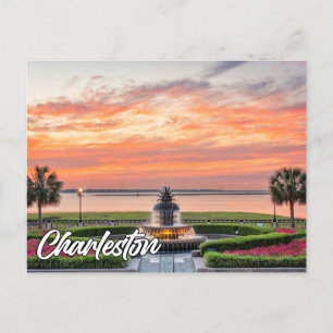 Carte Postale Charleston, Caroline du Sud, États-Unis
