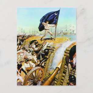 Carte Postale Charleston, Caroline du Sud Juin 1776