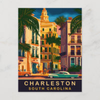 Charleston Downtown, SC, Vintage voyage