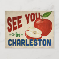 Charleston South Carolina Apple - Vintage voyage